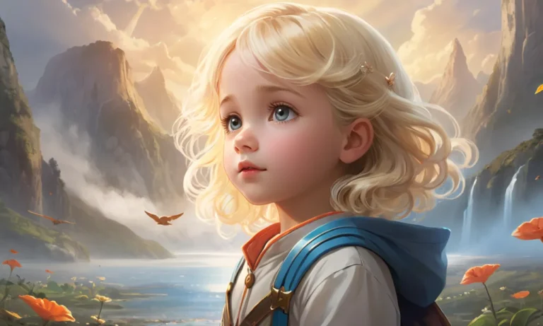 Blonde Child Dream Meaning