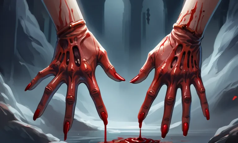 Bloody Hands Dream Meaning