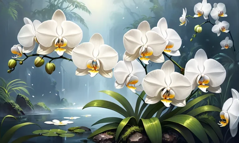 Blooming White Orchids Dream Meaning