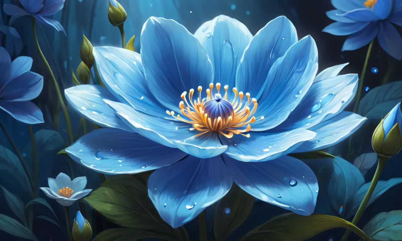 Blue Flower Dream Meaning 1 blue flower dream meaning