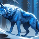 blue wolf dream meaning