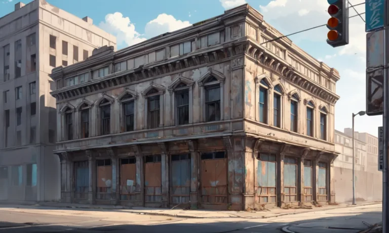 Boarded Up Building Dream Meaning