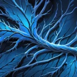 bright blue veins dream meaning