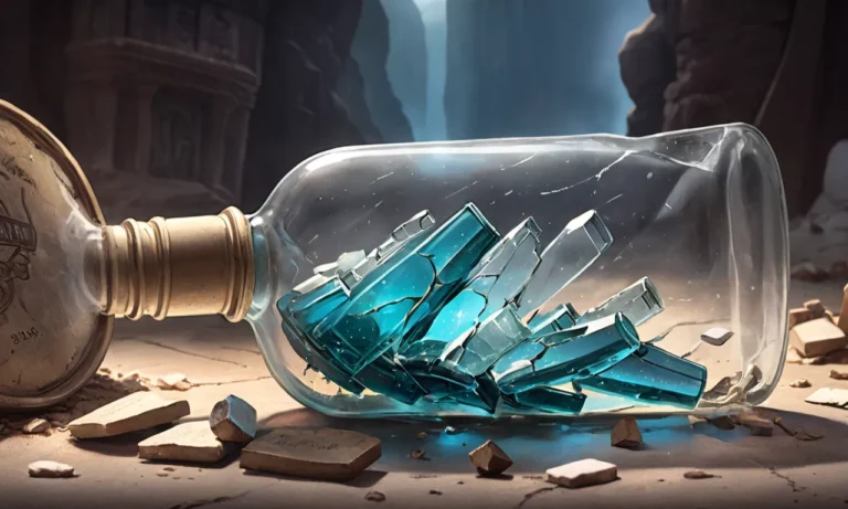 Broken Bottle Dream Meaning