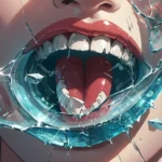 broken glass in mouth dream meaning