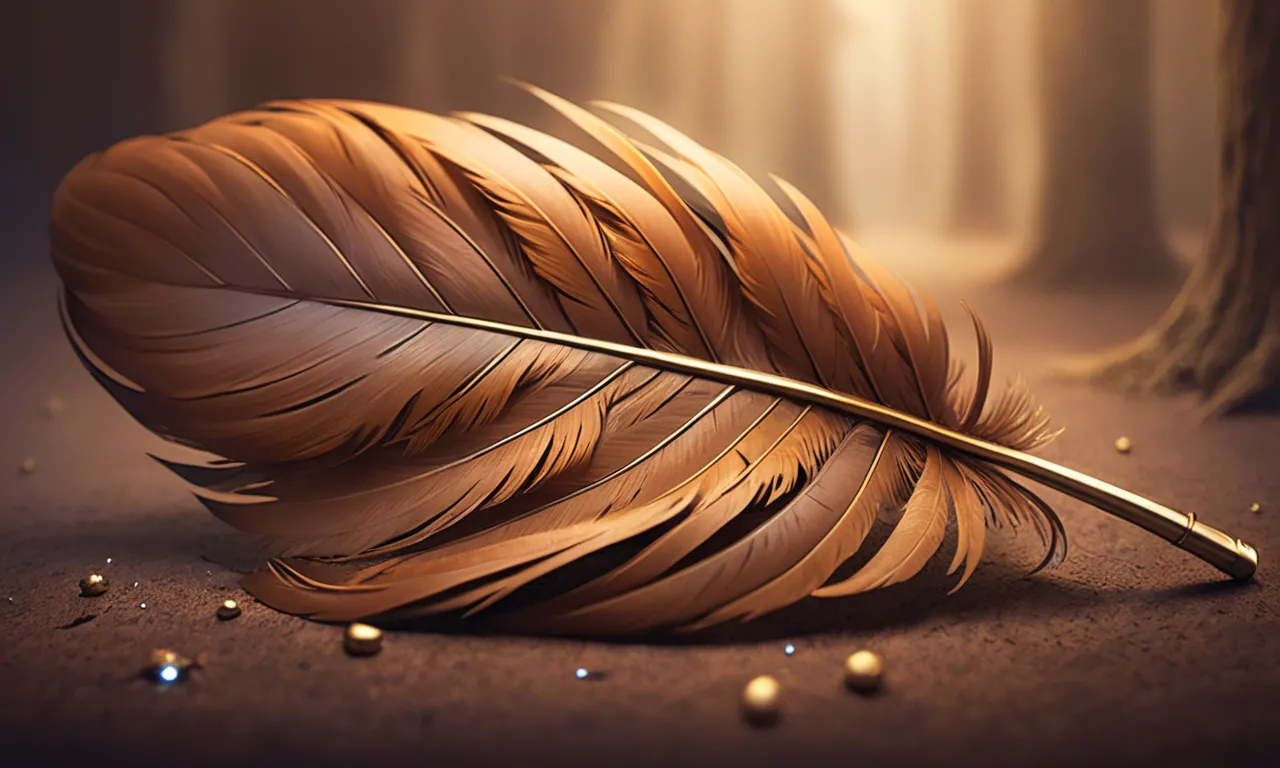 brown feather dream meaning