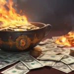 burning money dream meaning