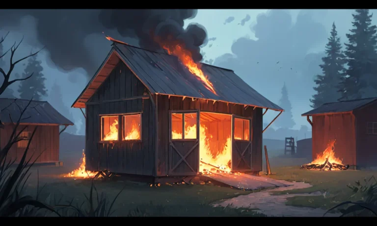 Burning Shed Dream Meaning