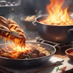 burning the food dream meaning