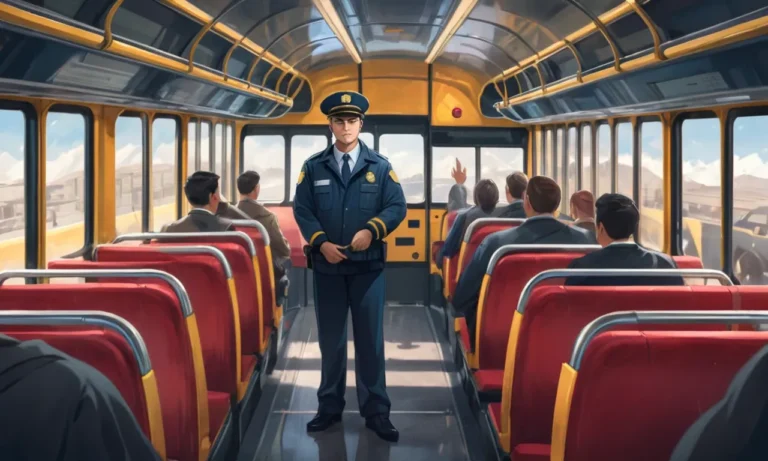 Bus Driver In Front Of Everyone Dream Meaning