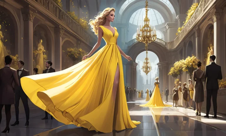 Buying A Yellow Dress Dream Meaning: Unveiling the Sunny Side of Your Subconscious