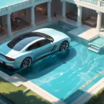 car swimming pool dream meaning