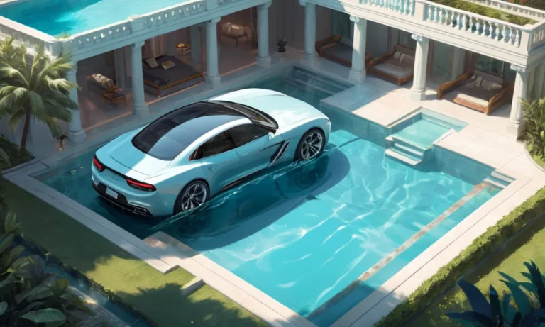 Car Swimming Pool Dream Meaning