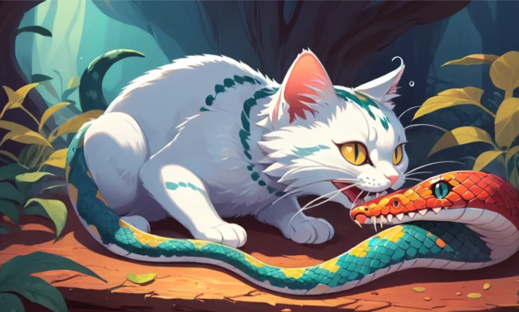 Dreams of Cats Eating Snakes