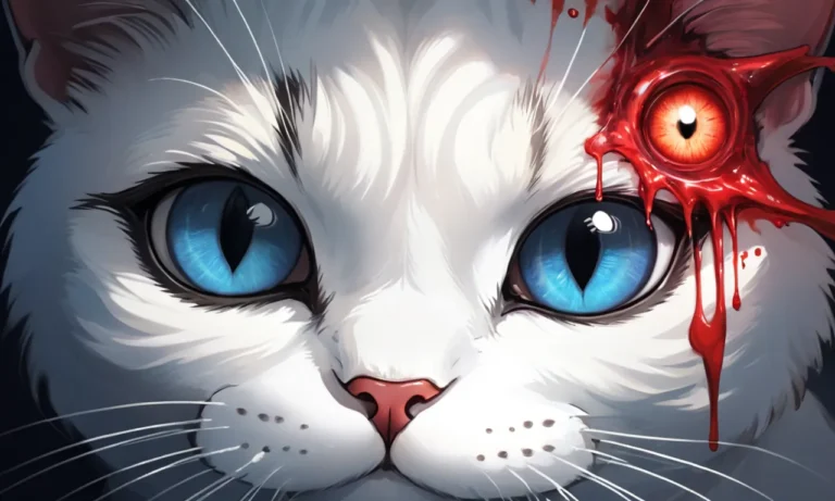 Cat SEyes Are Bleeding Dream Meaning