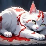 cat with a bleeding paw dream meaning