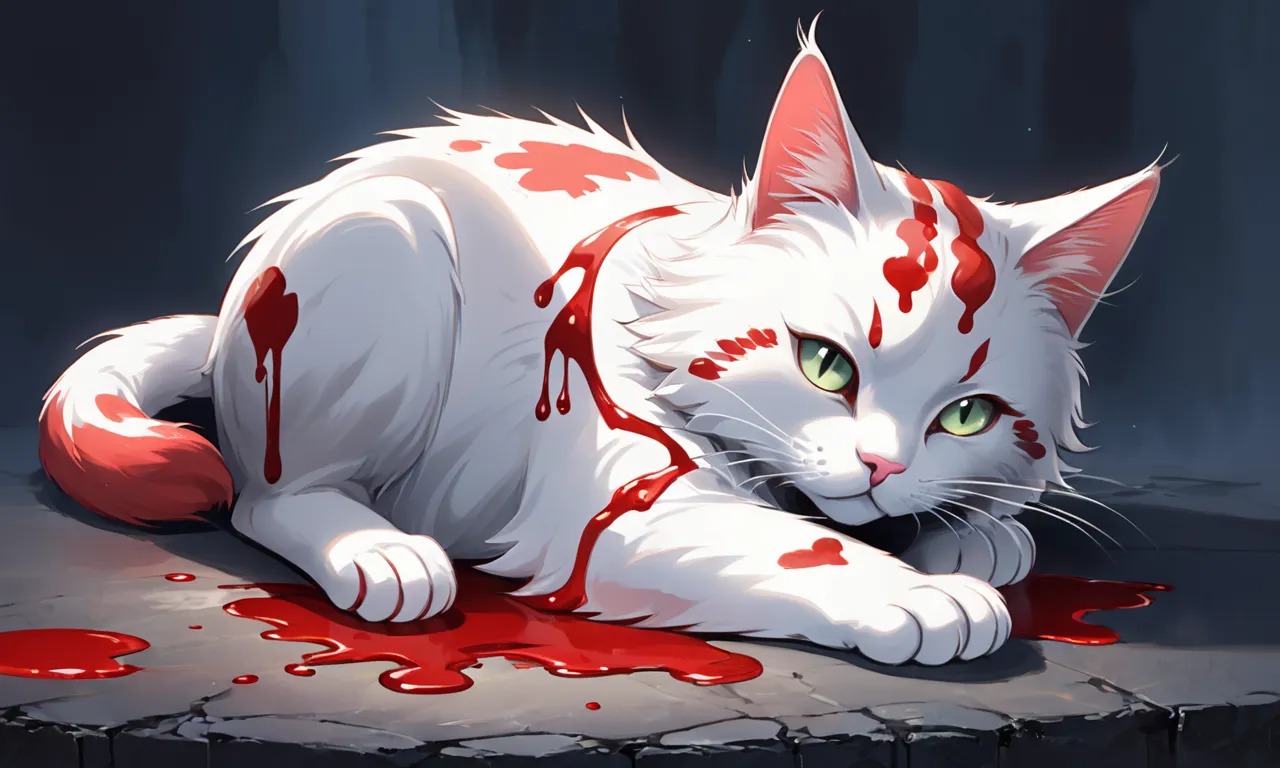 Cat With a Bleeding Paw Dream Meaning 1 cat with a bleeding paw dream meaning