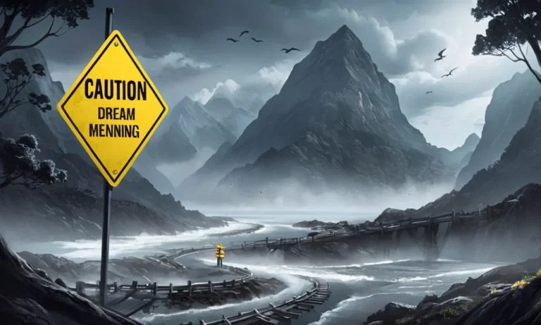 Caution Sign Dream Meaning