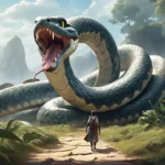 chased by large snake dream meaning