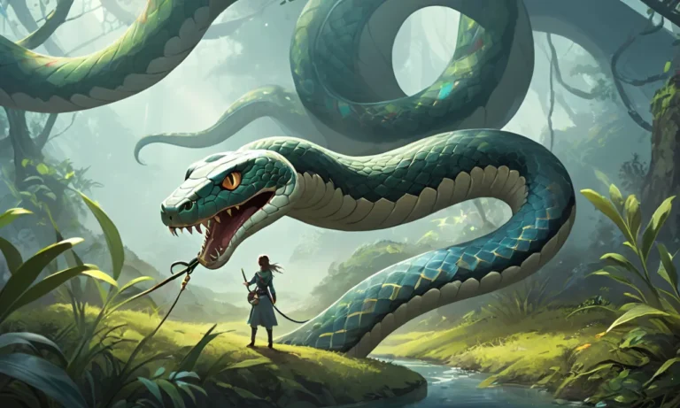 Chasing a Snake Dream Meaning