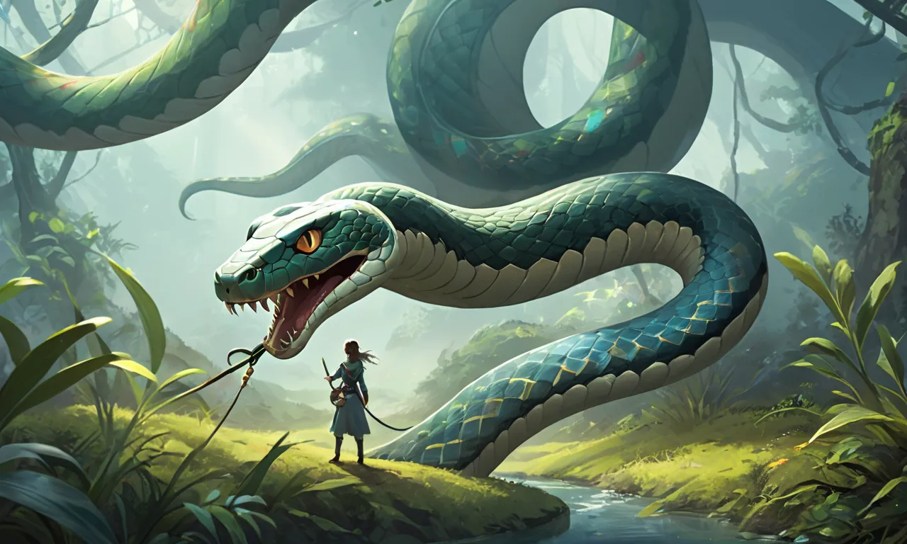 chasing a snake dream meaning