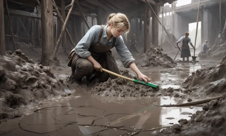 Cleaning Mud Dream Meaning