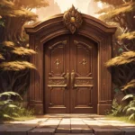 closing brown door dream meaning