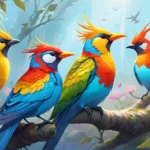 colorful birds dream meaning