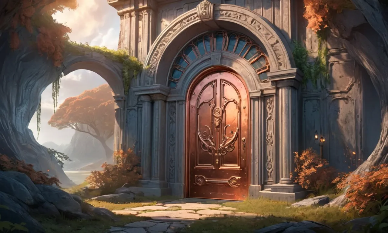Copper Door Dream Meaning 1 copper door dream meaning