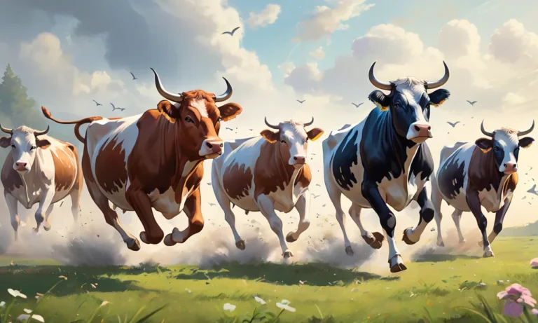 Cows Running Dream Meaning