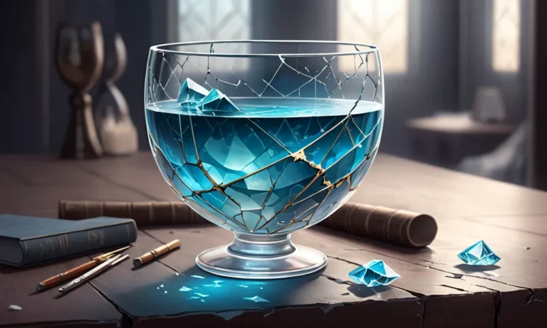 Cracked Glass Cup Dream Meaning