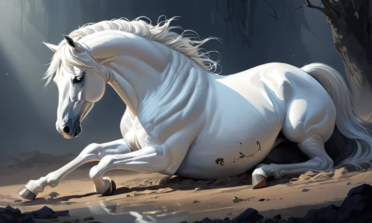 Dead White Horse Dream Meaning