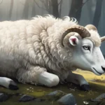 dead white sheep dream meaning