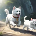 dog chased white cat dream meaning