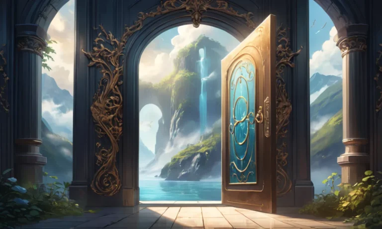 Door Opening Dream Meaning