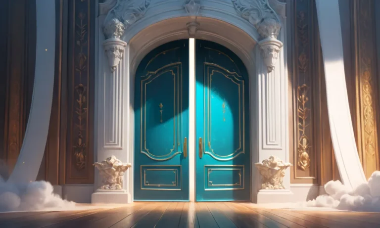 Doors Opening By Themselves In A Dream Meaning