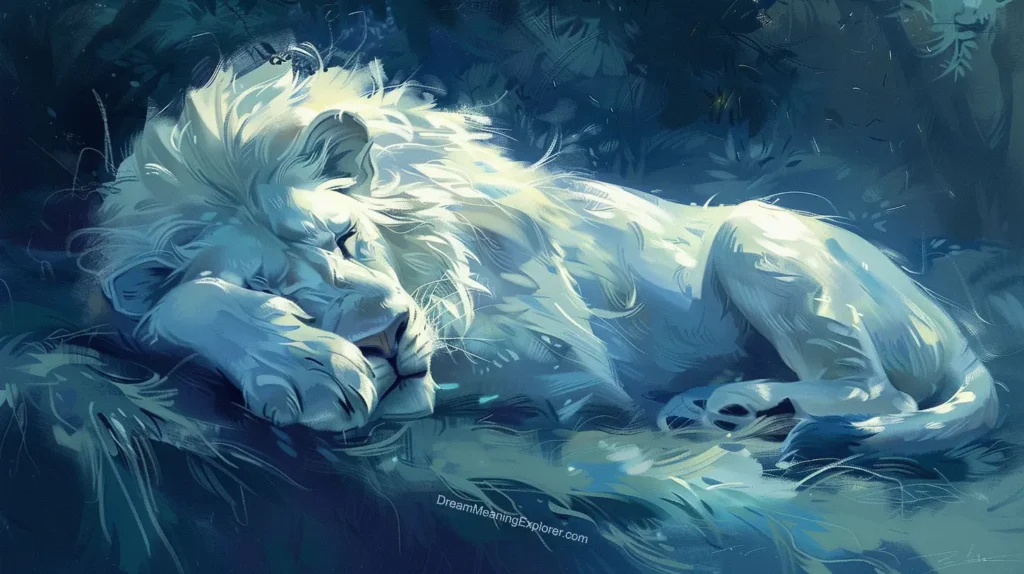 Interpreting the Dream of a White Lion