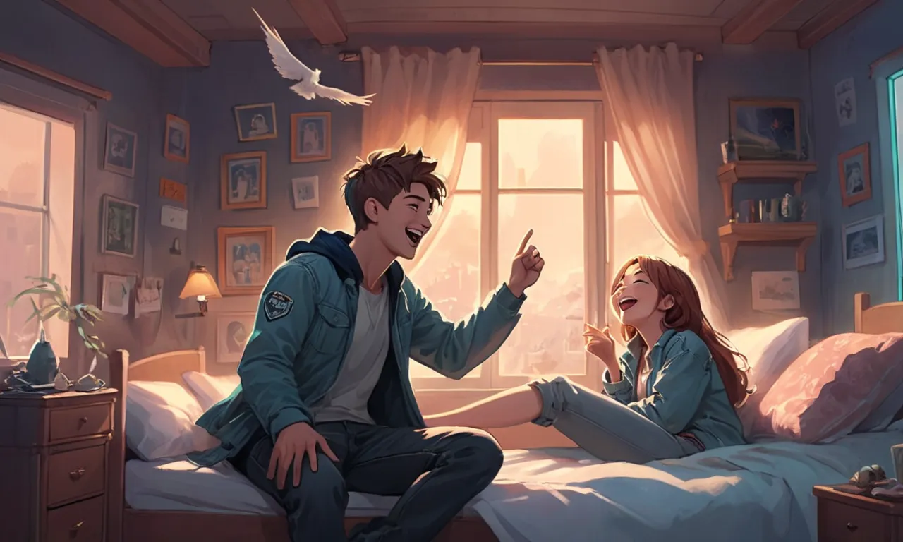 dream of boyfriend laughing at me