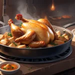 dream of cooking chicken