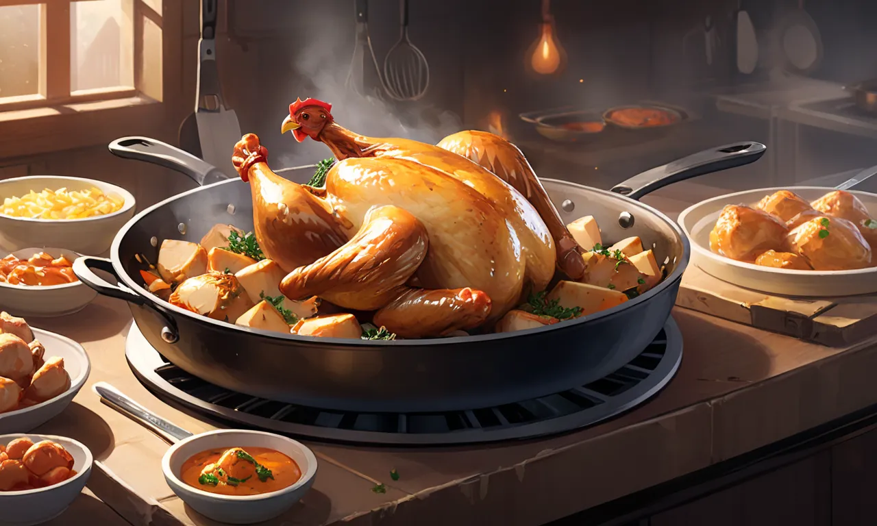 Dream of Cooking Chicken 1 dream of cooking chicken