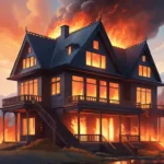 dream of house on fire