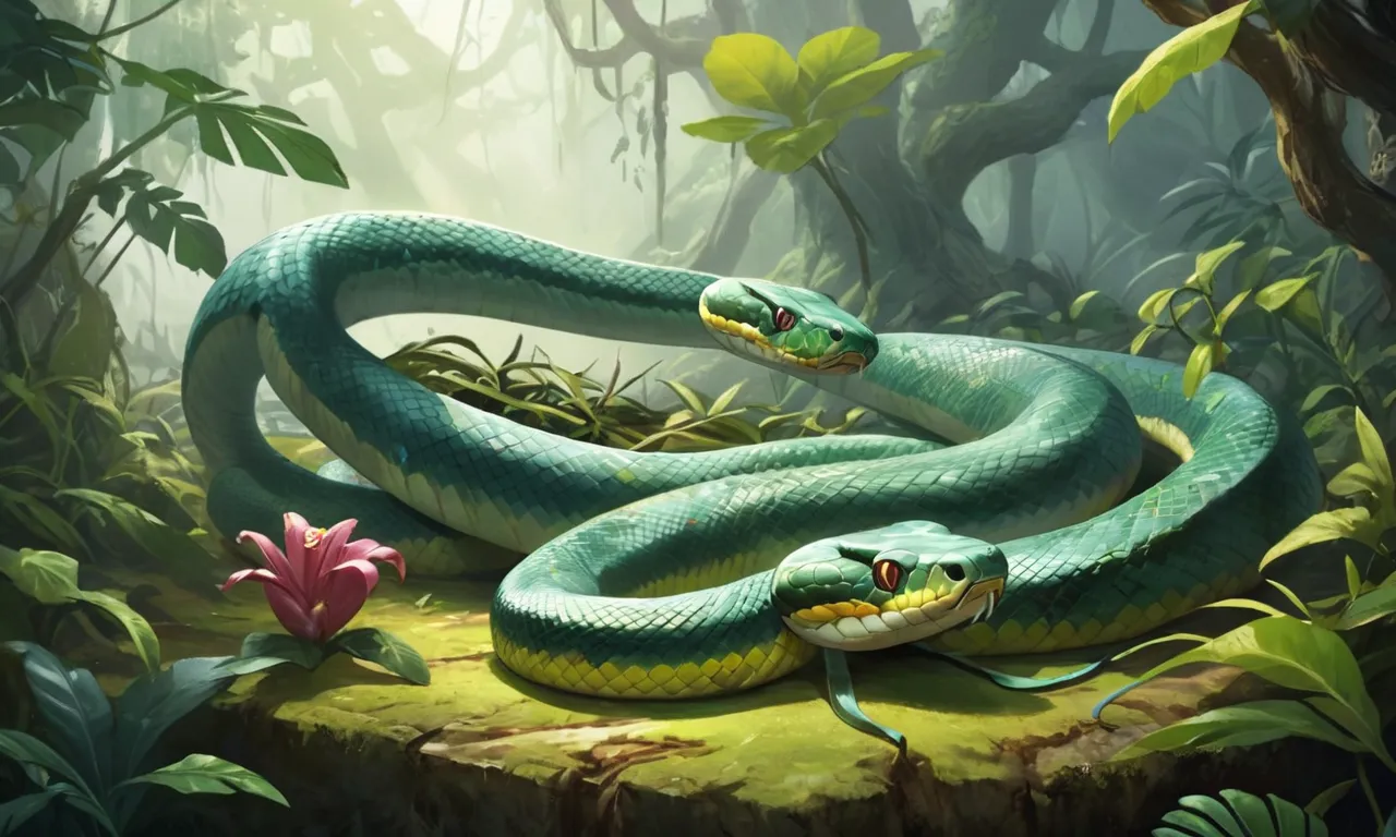 dreaming of eating a snake