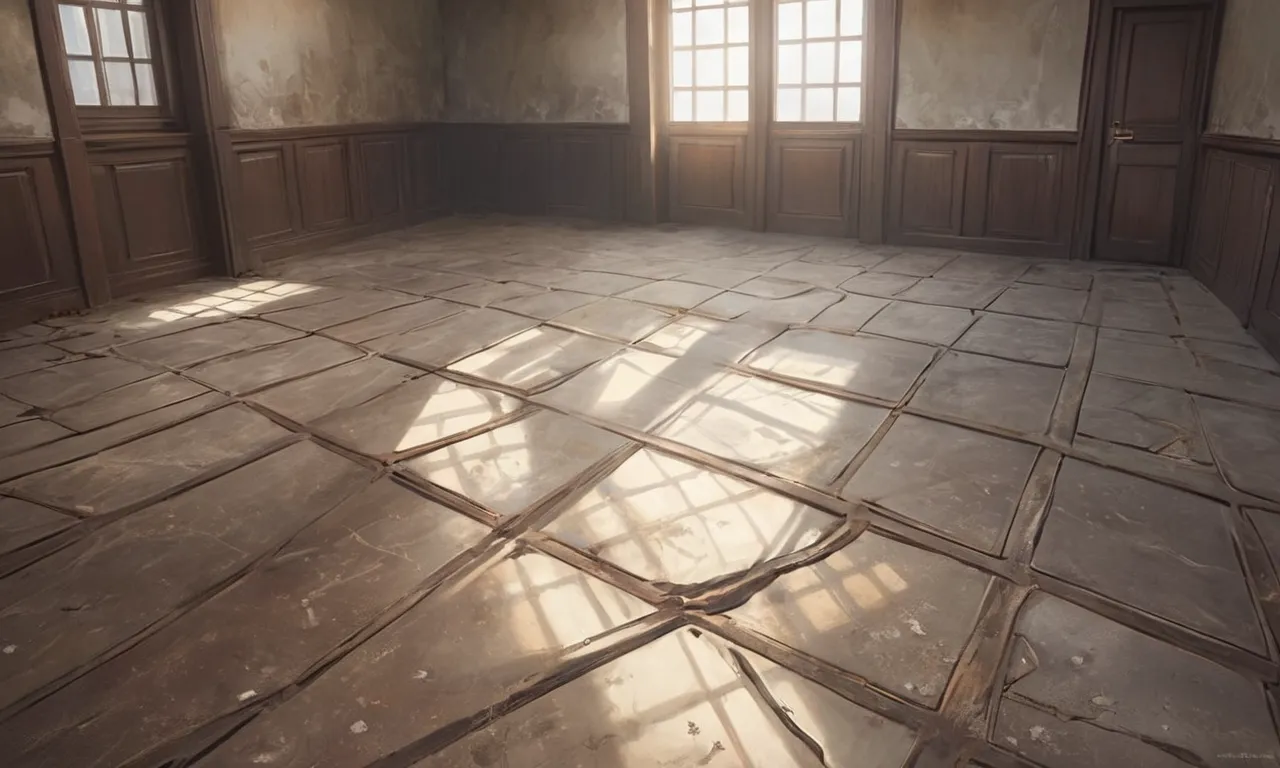 dusty floor dream meaning