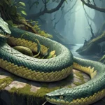 eat snake skin dream meaning