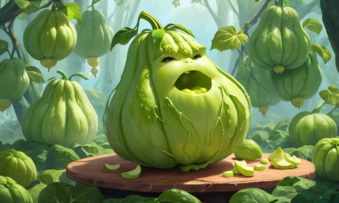 eating chayote dream meaning