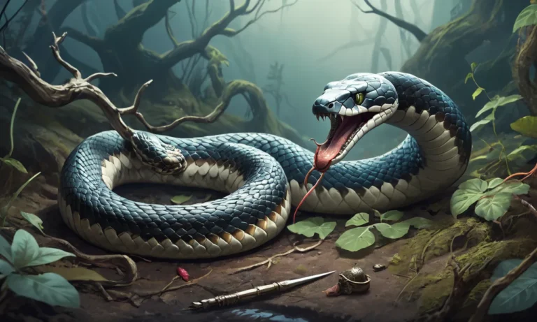 Eating Dead Snake Dream Meaning