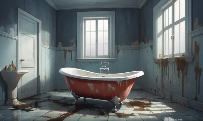 Empty Dirty Bathtub Dream Meaning