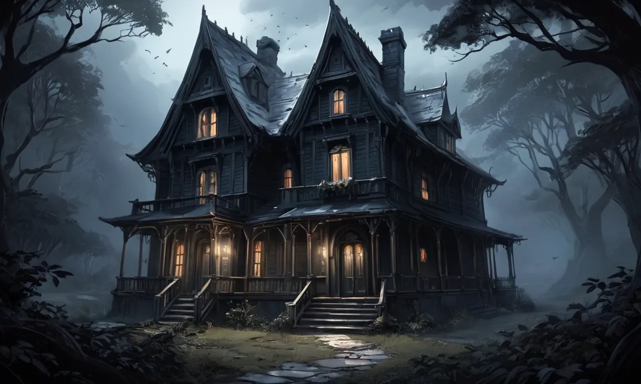 entering a dark house dream meaning