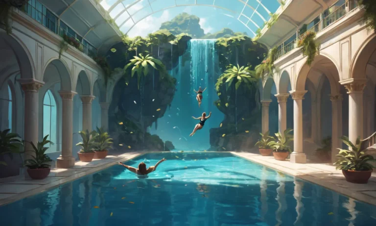 Falling to Pool Dream Meaning