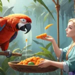 feeding a parrot dream meaning